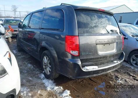 2016 Dodge Grand Caravan Sxt z USA, uszkodzony, nr VIN 2C4RDGCGXGR329947